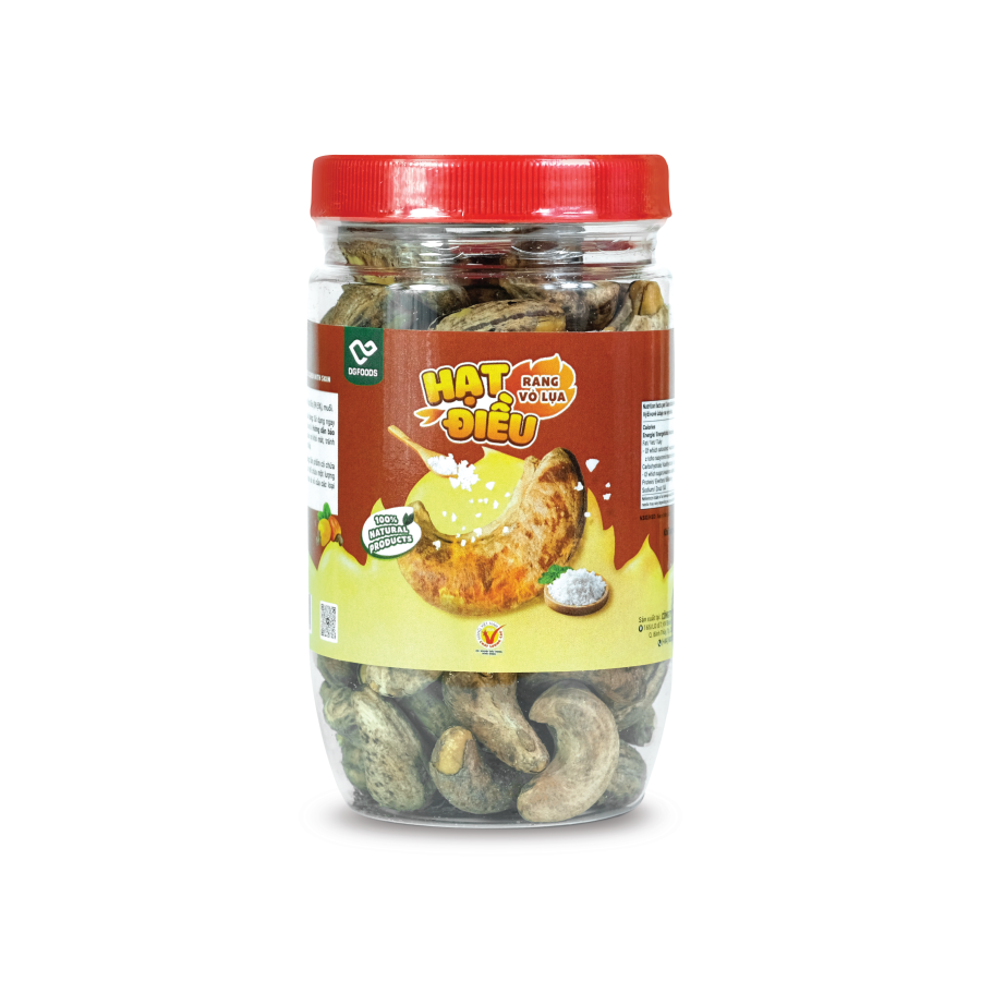 Hạt Điều Rang Vỏ Lụa 170g